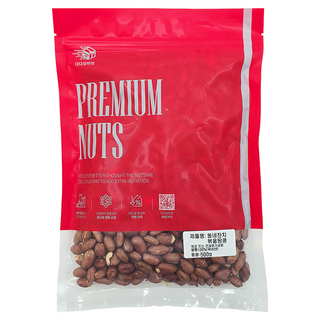 Dadamomarket 炒花生, 500g, 1個