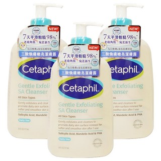Cetaphil 舒特膚 三酸煥膚嫩亮潔膚露, 3個, 473ml