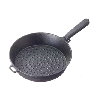 MAGIC 美極客 珍珠底窯烤煎鍋 鑄鐵材質, 22cm, 1個