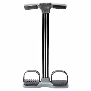 Bridgeport 台灣橋堡 第3代 多功能乳膠管/腳蹬/拉力器/樂齡/瘦腿 台灣製造, 1個, 灰黑色