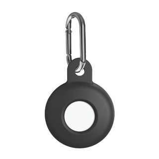 AirTag素色保護殼, 黑色, 1個
