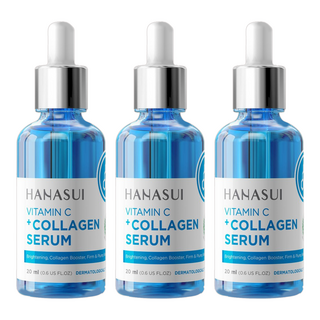 HANASUI 維生素C+ 膠原蛋白精華, 20ml, 3件