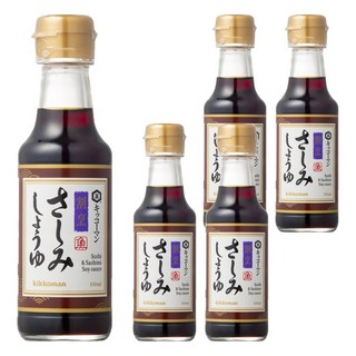 KIKKOMAN 龜甲萬 生魚片醬油醬汁, 150ml, 5個