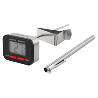 AKIRAKOKI 正晃行 數顯溫度計 DT-200B 黑色, 1個