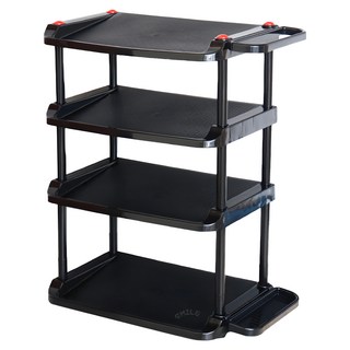 JUSKU 佳斯捷 大鞋匠組合鞋架 #2406, 黑色, 1組