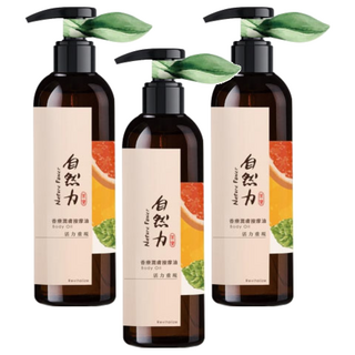 TEAPOWER 茶寶 自然力 精油香療潤膚按摩油 活力重現, 250ml, 3瓶