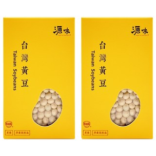 台灣源味本舖 台灣黃豆 非基因改造, 400g, 2盒