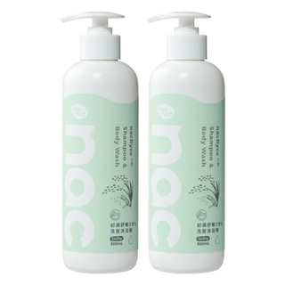 nac nac 初潤舒敏2合1洗髮沐浴精, 2個, 300ml