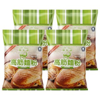聯華製粉 高筋麵粉, 1kg, 4包