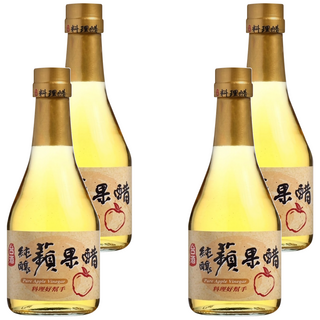 台酒 純釀蘋果醋, 300ml, 4瓶