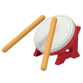 HORI Nintendo Switch專用太鼓與鼓棒組 – 享受沉浸式遊戲體驗, NSW-079(A), 1盒, 紅色 + 白色 + 黃色