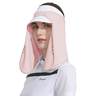 GoPeaks 一體式防曬抗UV冰絲帽套/護頸布/高爾夫圍脖