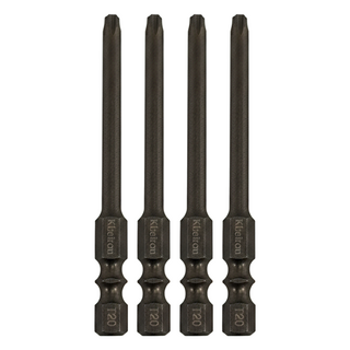 Kheiron 鼎富隆 中空星型起子頭 1/4" (6.35mm) 高碳合金鋼 台灣製, 4個