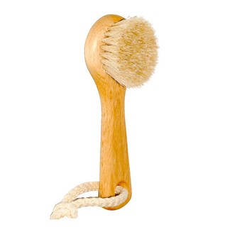 FALLER 德國芙樂森詠木香 馬毛溫和角質清潔刷 手肘/膝蓋/腳跟/厚刷/沐浴按摩美容 德國製, 單一顏色, 1支