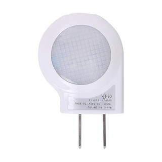 旭創光電 LED光感應 蝸牛小夜燈, 智能雙面發光設計 節省空間, 黃光