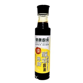 健康廚房 釀造薄鹽醬油, 300ml, 1罐