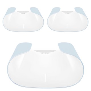 D-Link 友訊 M60 AQUILA PRO AI AX6000 Gigabit 雙頻 Mesh WiFi 6 無線網路分享器路由器 3個, 1組