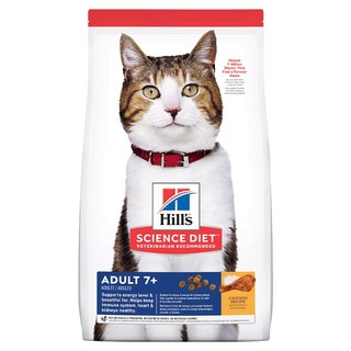 Hill's 希爾思 SCIENCE DIET 成貓7歲以上 乾飼料, 雞肉, 10kg, 1袋