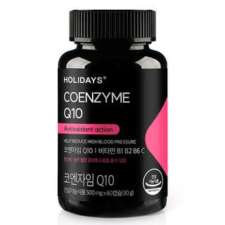 HOLIDAYS 輔酶Q10膠囊 500mg, 60顆, 1個