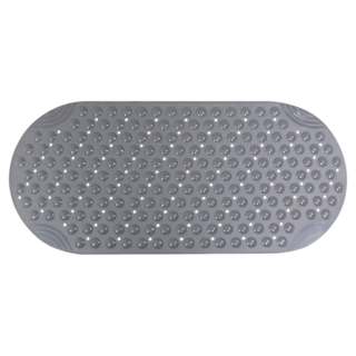 WE CHAMP TPE彈力泡泡衛浴防滑墊 WTB-041, 灰色, 1個