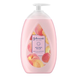 Johnson's 嬌生 美體主張 蜜桃杏 24小時水感乳液, 500ml, 1瓶