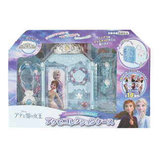 Disney 迪士尼 冰雪奇緣珠寶飾品收納櫃禮盒, 多色, 1盒