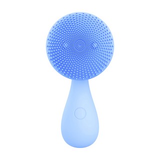 MUNICHI 沐尼黑 親膚磁珠潔面儀 食品級矽膠/ABS/磁珠材質 IPX7防水等級, 丁香藍