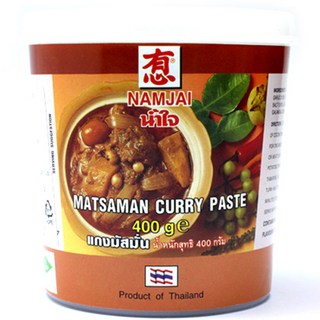 NAMJAI 瑪莎曼咖哩醬, 400g, 1入