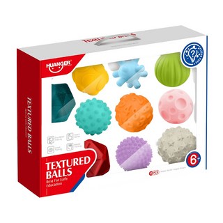 PLAYFUL TOYS 頑玩具 嬰兒軟膠捏捏球, 多色, 1組