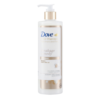 Dove 多芬 Hair Therapy 受損髮護理洗髮精 綠木質地香 380ml, 1瓶