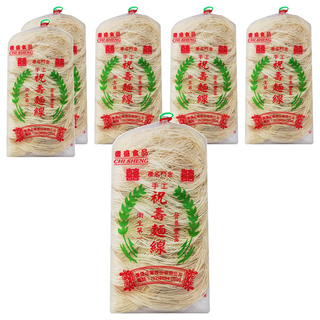 耆盛食品 金門手工麵線, 300g, 6包