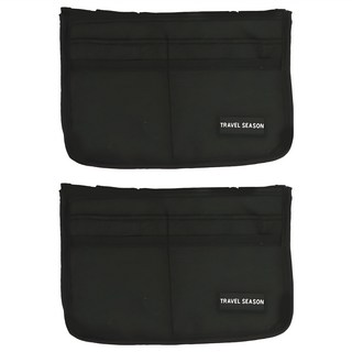 陽離子包中包 小款, 黑色, 2個