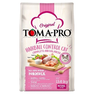 TOMA-PRO 優格 成幼貓 化毛高纖配方 乾飼料, 雞肉 + 米, 13.6kg, 1袋