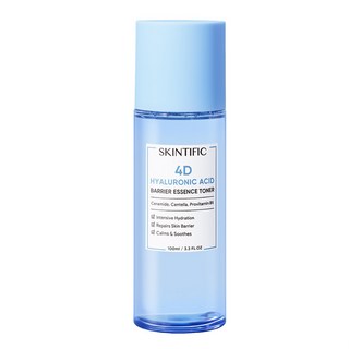 SKINTIFIC 4D 透明質酸屏障精華化妝水, 100ml, 1瓶