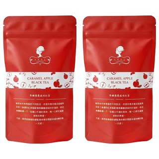 午茶夫人 焦糖蘋果風味紅茶包, 2g, 10包, 2袋