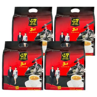 G7 三合一咖啡 香醇濃郁 口感濃厚 即溶即飲, 16g, 50包, 4袋