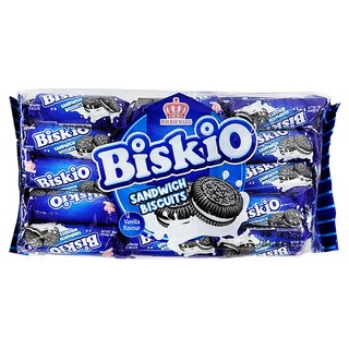 日日旺 小黑餅, 香草口味, 絲滑夾心, 下午茶點心, 780g, 1袋