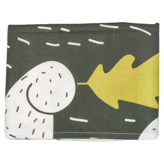 小銅板 白亞麻門簾, 熊家族