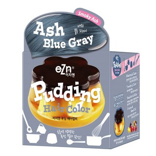 eZn 布丁染髮劑 70ml, 灰藍灰色, 1個