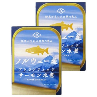 田原 挪威鮭魚水煮罐, 90g, 2罐