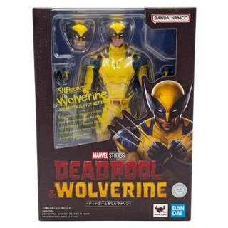 BANDAI S.H.Figuarts SHF 死侍與金剛狼 金鋼狼, 1盒