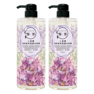 SOAPBERRY 古寶無患子 髮香 強韌髮根蓬鬆洗髮露 小蒼蘭, 750g, 2瓶