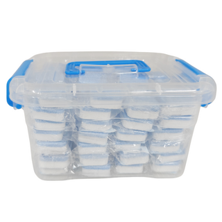 BangJiaShi 幫家適 洗衣機清潔錠 + 透明手提收納盒, 15g, 80個