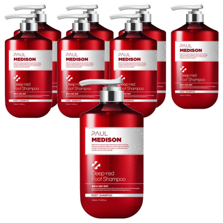 PAUL MEDISON 深紅色足部沐浴乳 510ml, 8瓶