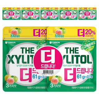오리온 더 자일리톨 리필백, 61g, 12개
