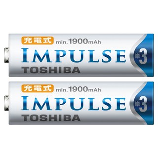 TOSHIBA 東芝 充電池 TNH-3ME2P, 2顆, 1組
