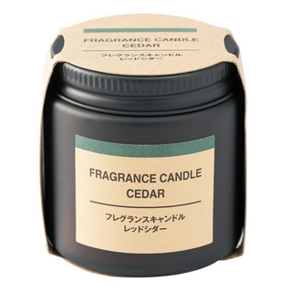 MUJI 無印良品 芬香蠟燭, 雪松香味, 85g, 1個