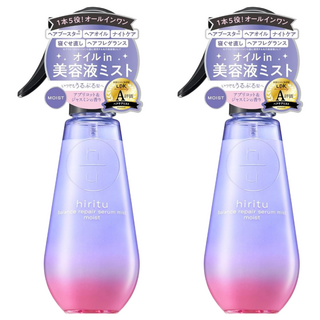 hiritu 平衡修護鎖水保濕精華噴霧 杏桃 + 茉莉 150ml 髮品, 2瓶