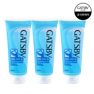 갸스비 쉐이빙 젤 쿨 타입, 205g, 3개