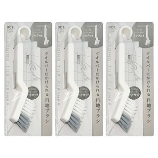 IP System 可掛式V型隙縫刷3件組, 白色, 1組